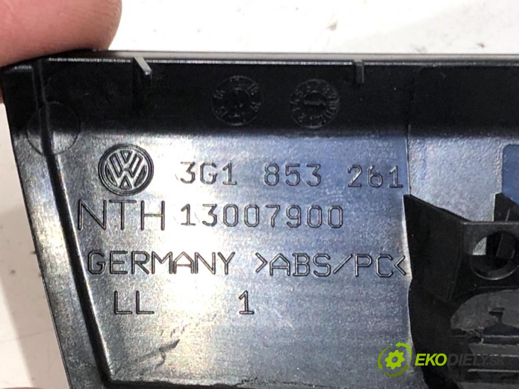 VW PASSAT B8 Kombi 2014 110 kW 2.0 TDI 1968 lišty kryt 3G1853262 3G1863099 (Lišta)