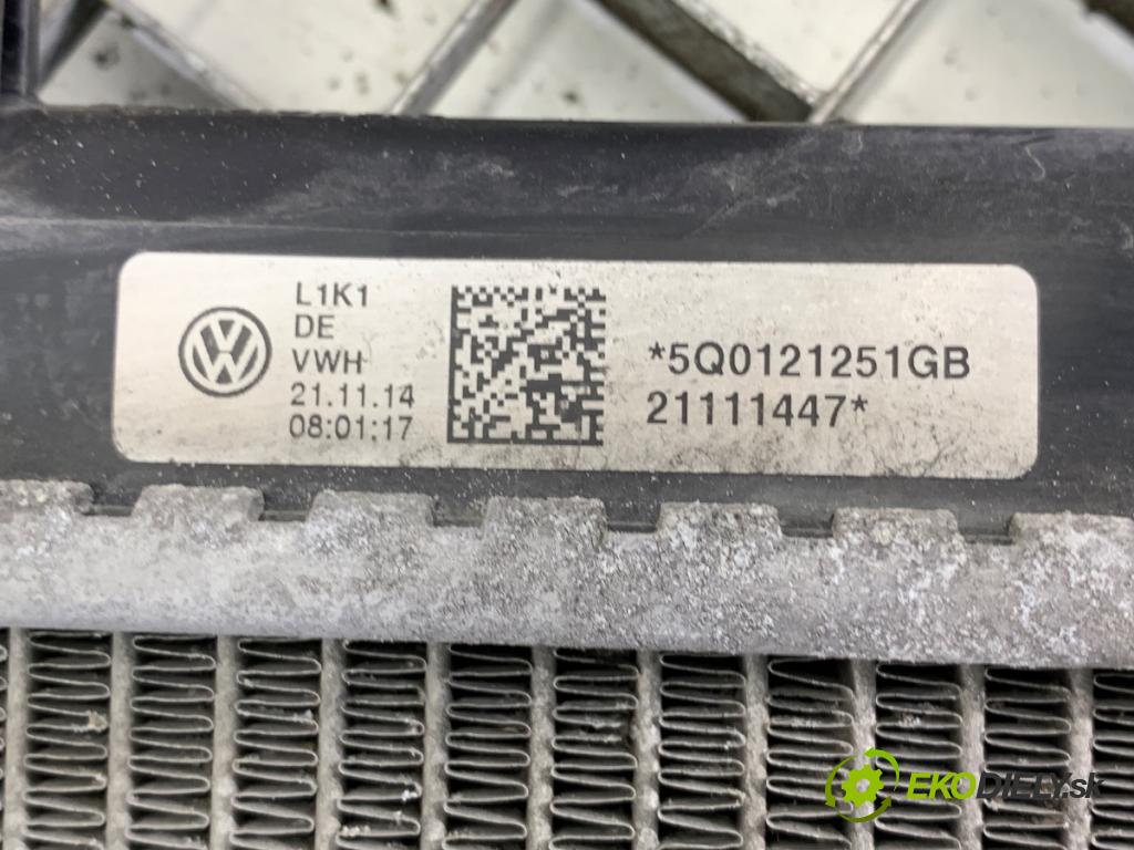 VW PASSAT B8 Kombi 2014 110 kW 2.0 TDI 1968 intercooler 5Q0121251GB (Intercooler (chladič nasávaného vzduchu))