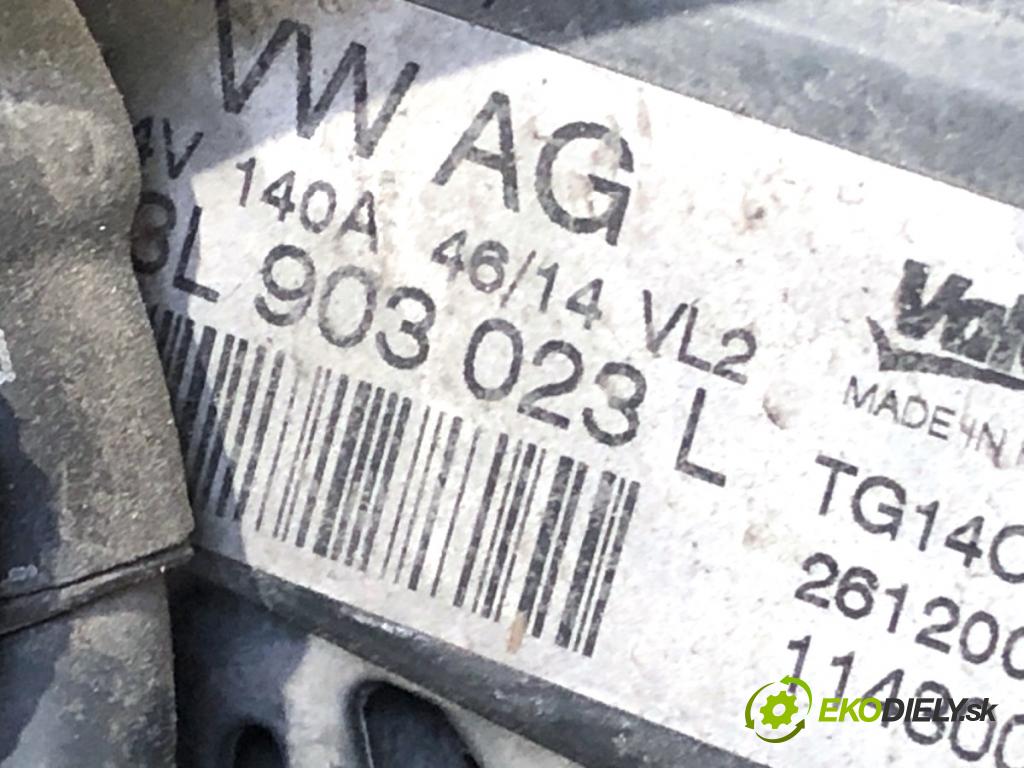 VW PASSAT B8 Kombi 2014 110 kW 2.0 TDI 1968 Alternátor 03L903023L (Alternátor)