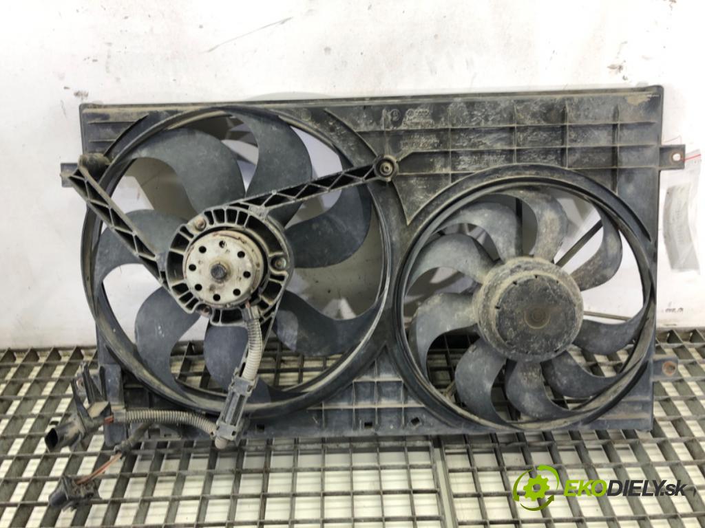 SEAT LEON I liftback 2005 77 kW 1.6 16 V 1598 ventilátor chladiče 1J0121207T (Ventilátor)