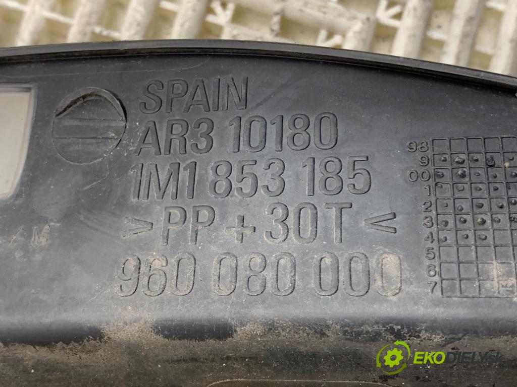 SEAT LEON I liftback 2005 77 kW 1.6 16 V 1598 Torpédo, plast pod čelné okno 1M1853185 (Torpédo (plast pod čelným sklom))