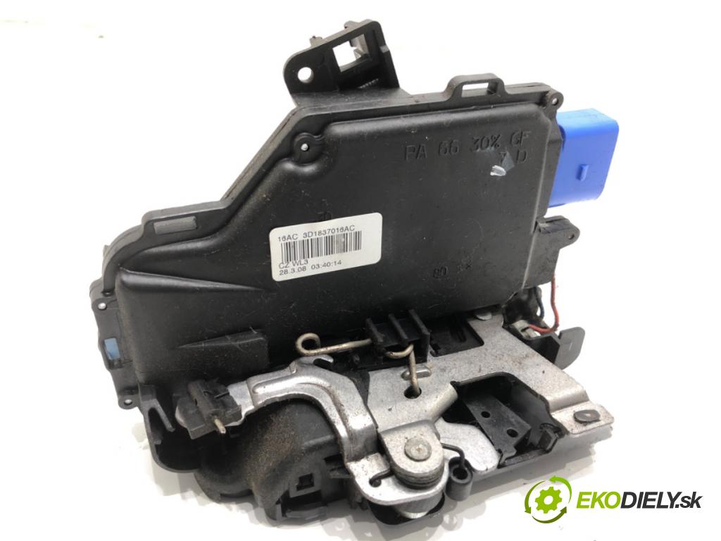 VW GOLF V liftback 2008 59 kW 1.4 16V 1390 zámok dveře pravý přední část 3D1837016AC