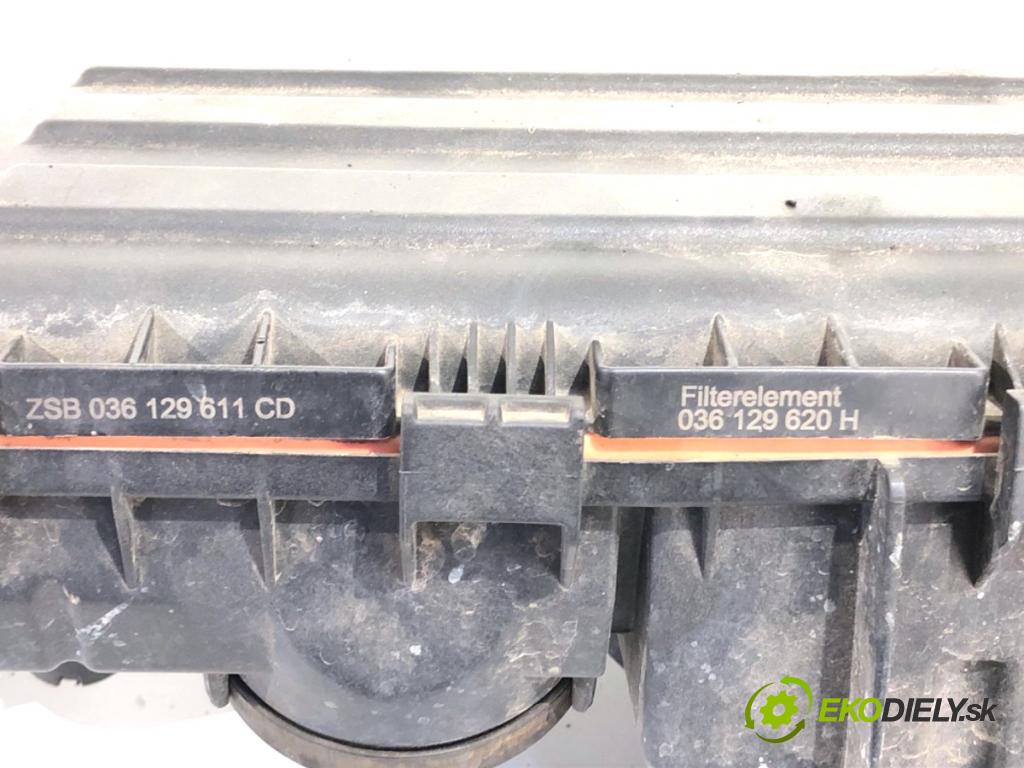 VW GOLF V liftback 2008 59 kW 1.4 16V 1390 Obal filtra vzduchu 036129611CD (Obal vzduchového filtra)