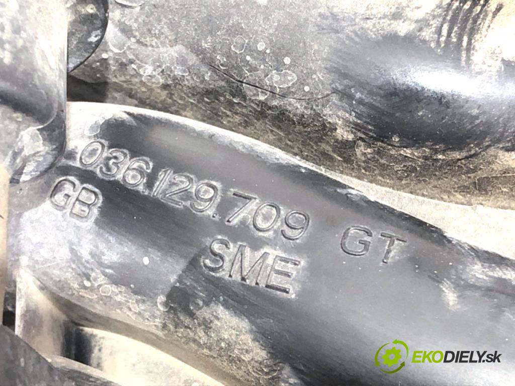 VW GOLF V liftback 2008 59 kW 1.4 16V 1390 Potrubie sacie, sanie 036129709GT (Sacie potrubie)