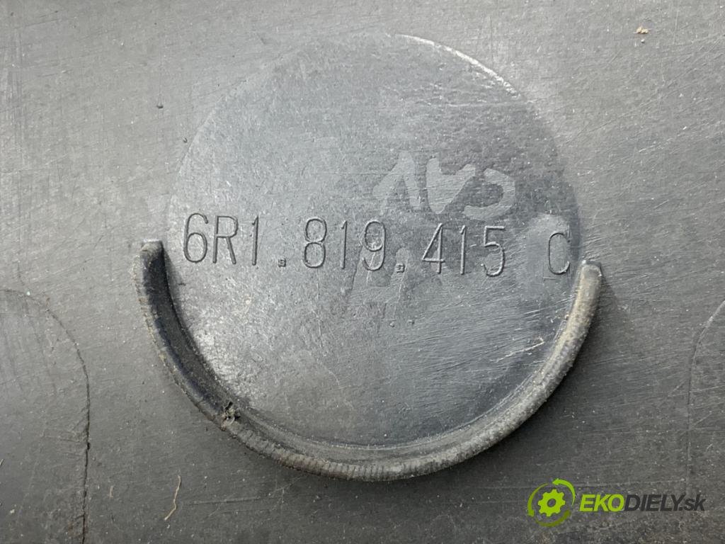 VW POLO V liftback 2013 63 kW 1.4 (6R1) 1390 Torpédo, plast pod čelné okno 6R1819415C (Torpédo (plast pod čelným sklom))