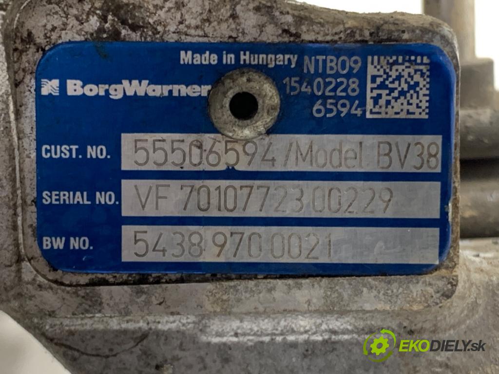 OPEL ASTRA K liftback 2019 81 kW 1.6 CDTi (68) 1598 Turbodúchadlo,turbo 55506594 (Turbodúchadlo (kompletné))