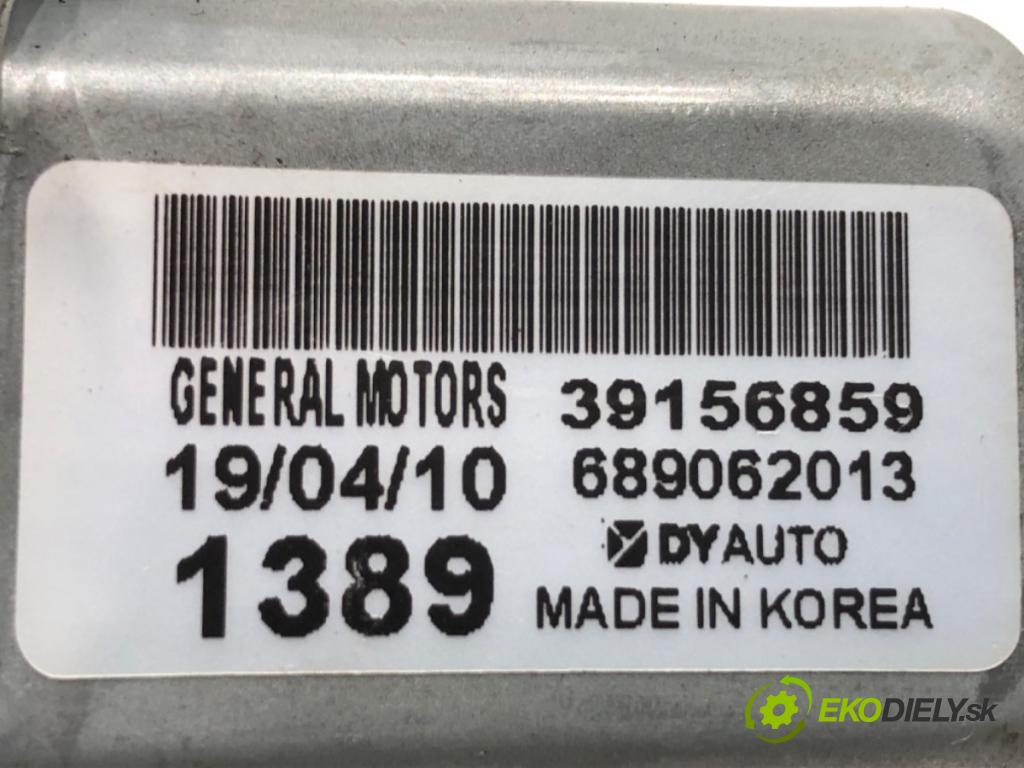 OPEL ASTRA K liftback 2019 81 kW 1.6 CDTi (68) 1598 motor stěračů zadní část 39156859