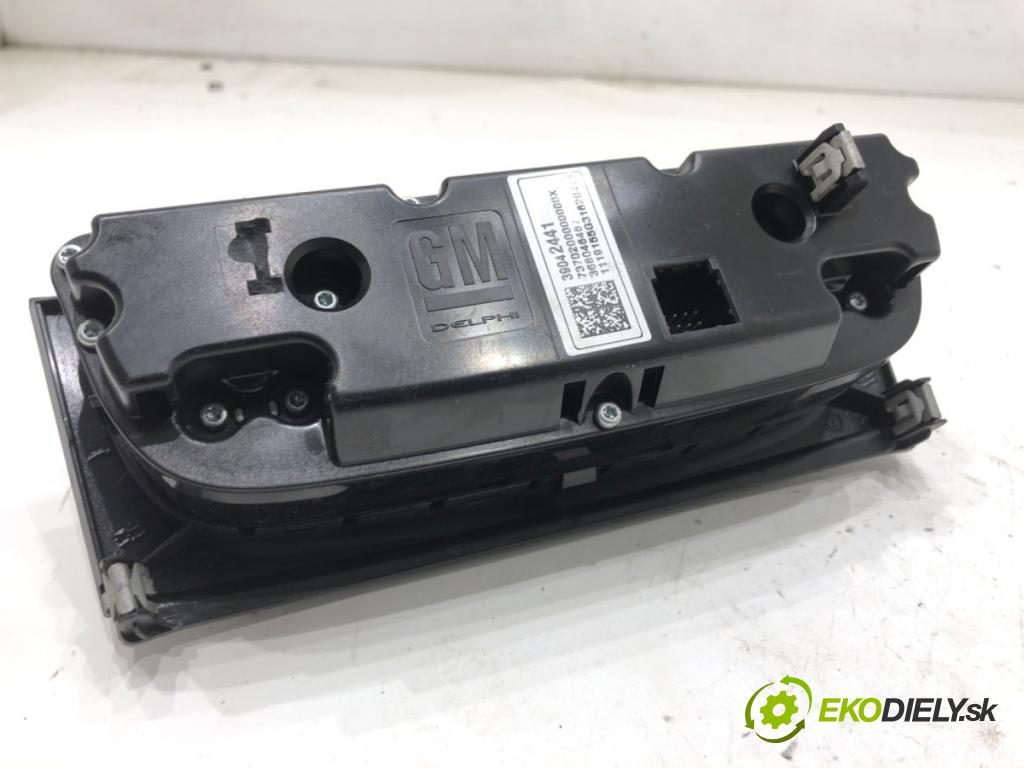 OPEL ASTRA K liftback 2019 81 kW 1.6 CDTi (68) 1598 Panel ovládania kúrenia  (Prepínacie páčky pod volantom)