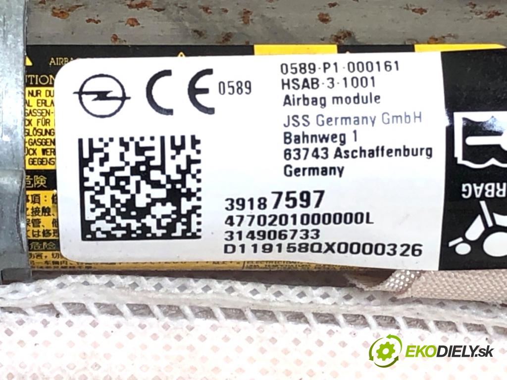 OPEL ASTRA K liftback 2019 81 kW 1.6 CDTi (68) 1598 stropní levý 39187597