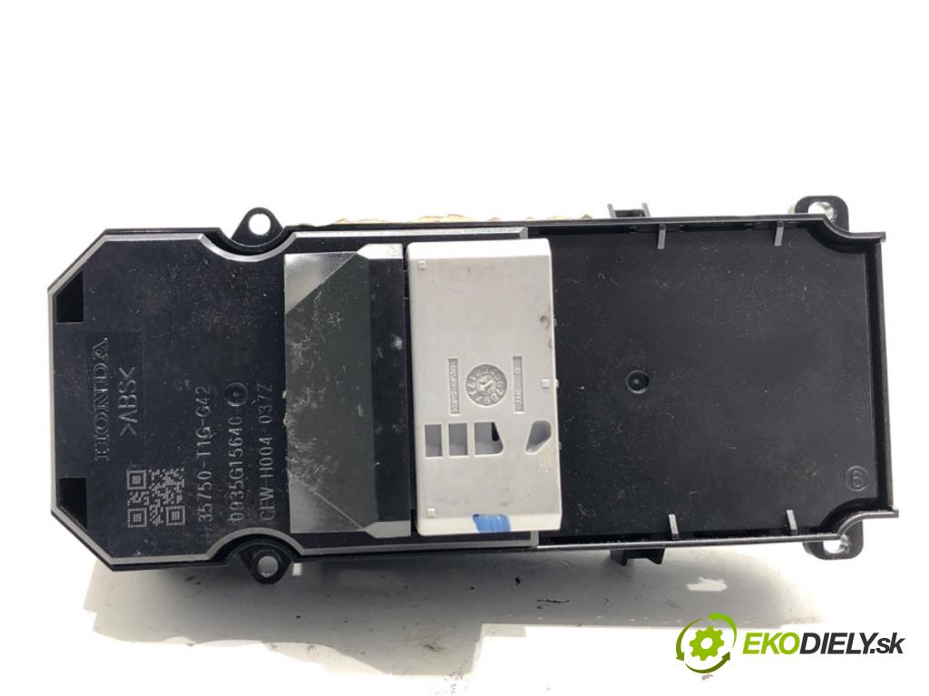 HONDA CR-V IV SUV 2015 118 kW 1.6 i-DTEC 4WD (RE6) 1597 Prepínač okien 35750-T1G-G42 (Prepínacie páčky pod volantom)