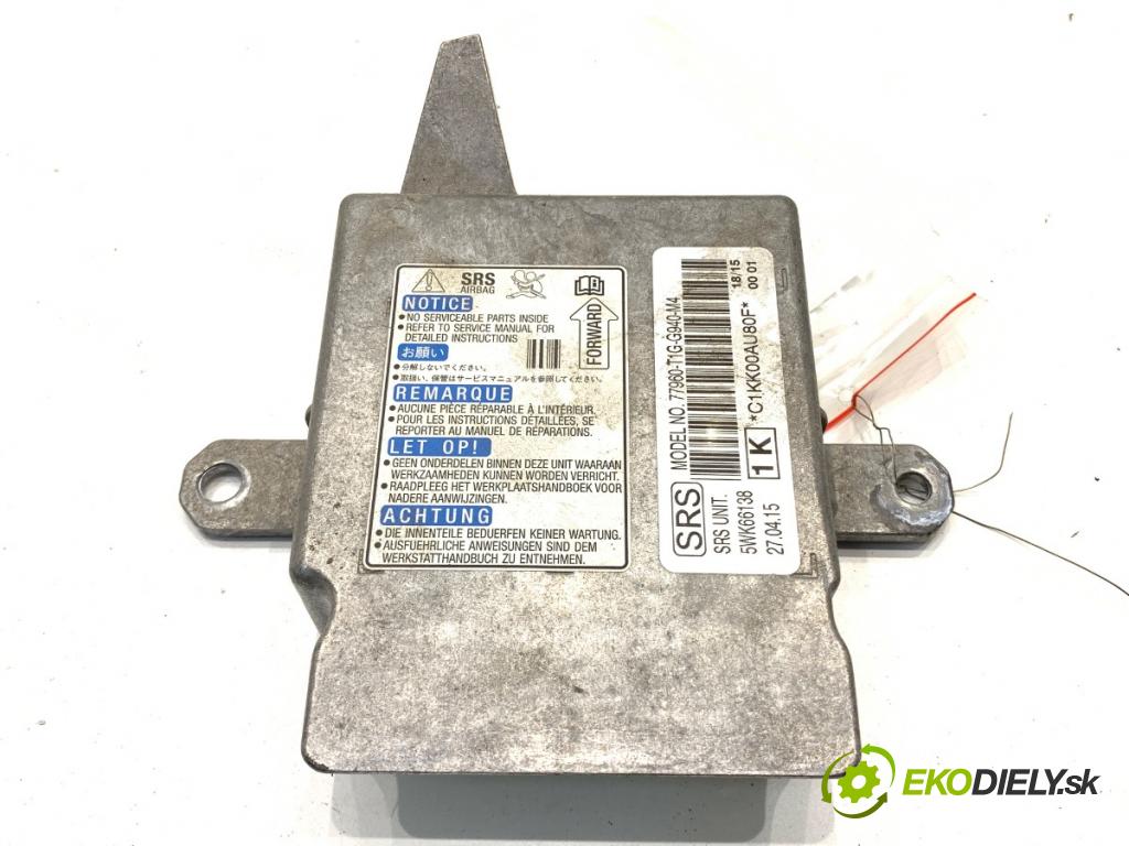 HONDA CR-V IV SUV 2015 118 kW 1.6 i-DTEC 4WD (RE6) 1597 senzor airbag 77960-T1G-G940-M4 (Snímač)