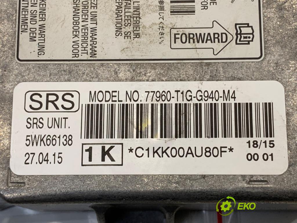 HONDA CR-V IV SUV 2015 118 kW 1.6 i-DTEC 4WD (RE6) 1597 senzor airbag 77960-T1G-G940-M4 (Snímač)