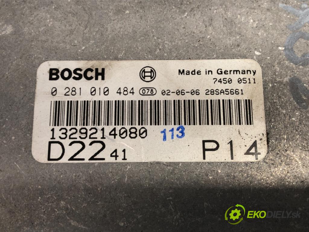 PEUGEOT BOXER I Autobus 2002 62 kW 2.0 HDi 1997 riadiaca jednotka Motor 1329214080 (Riadiaca jednotka)