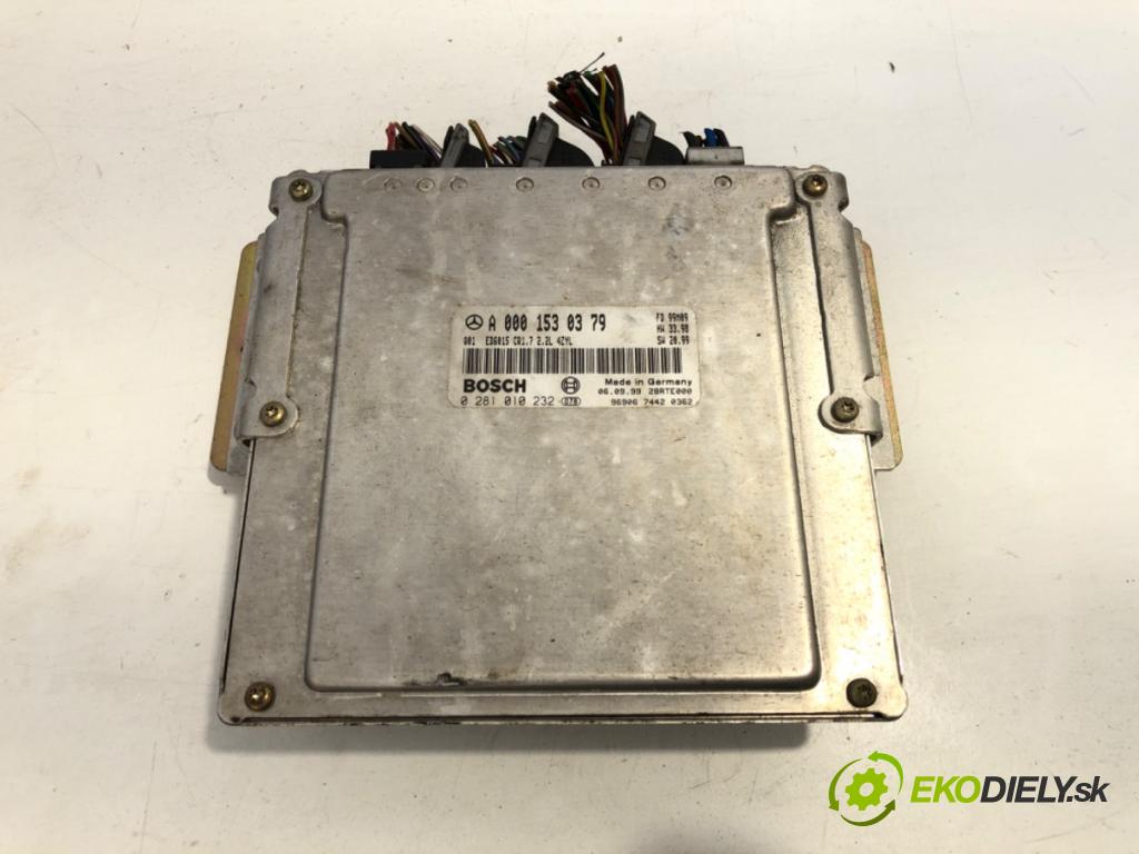 MERCEDES-BENZ W638 Autobus 1999 75 kW 110 CDI 2.2 (638.194) 2148 riadiaca jednotka Motor A0001530379 (Riadiaca jednotka)