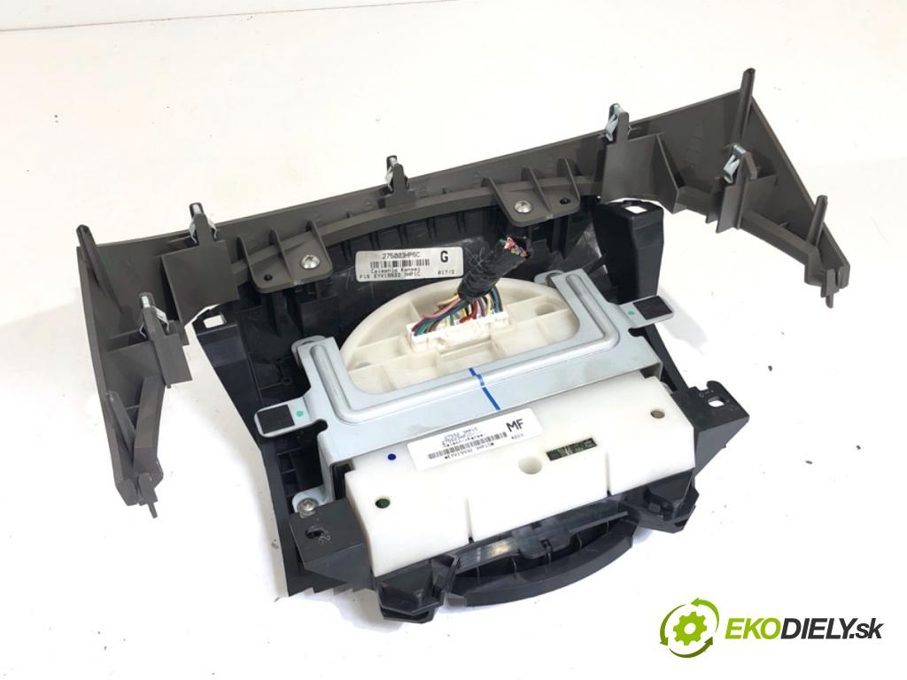 NISSAN MICRA K13 liftback 2015 59 kW 1.2 1198 Panel ovládania kúrenia 275S23HP1C (Prepínacie páčky pod volantom)