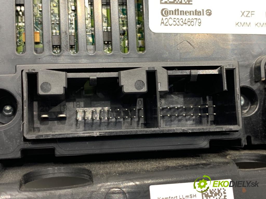 AUDI A4 B8 sedan 2012 155 kW 2.0 TFSI 1984 Panel ovládania kúrenia 8T1820043AQ (Prepínacie páčky pod volantom)