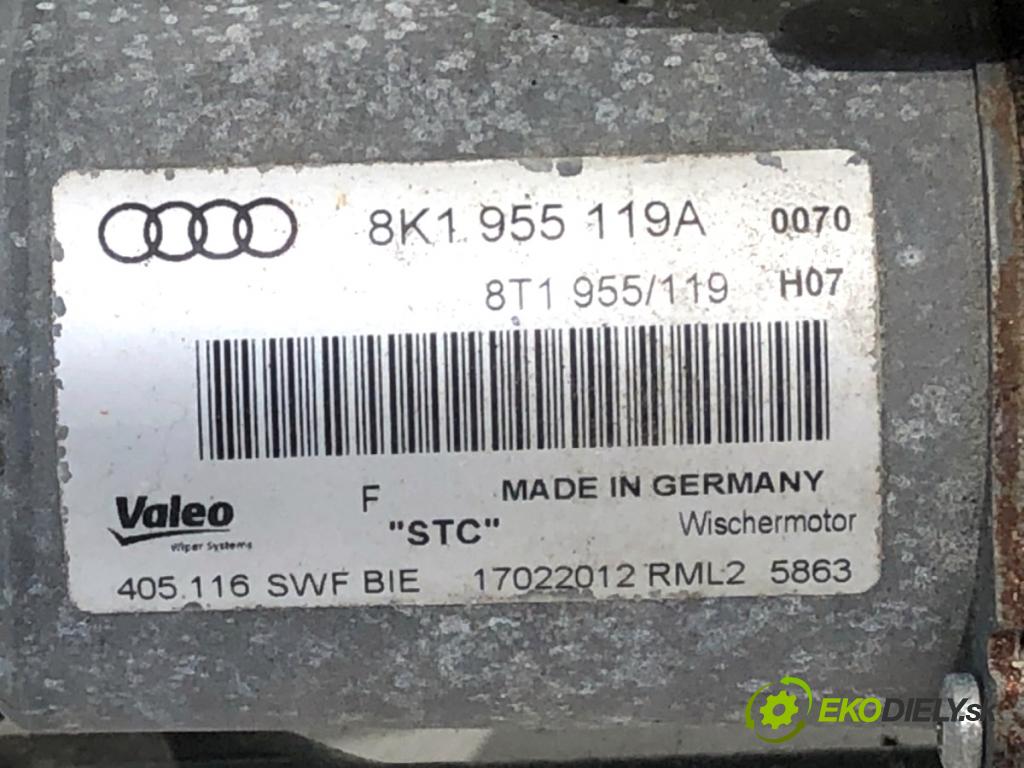 AUDI A4 B8 sedan 2012 155 kW 2.0 TFSI 1984 Mechanizmus stieračov predný 8K1955119A (Motorček stieračov predný)