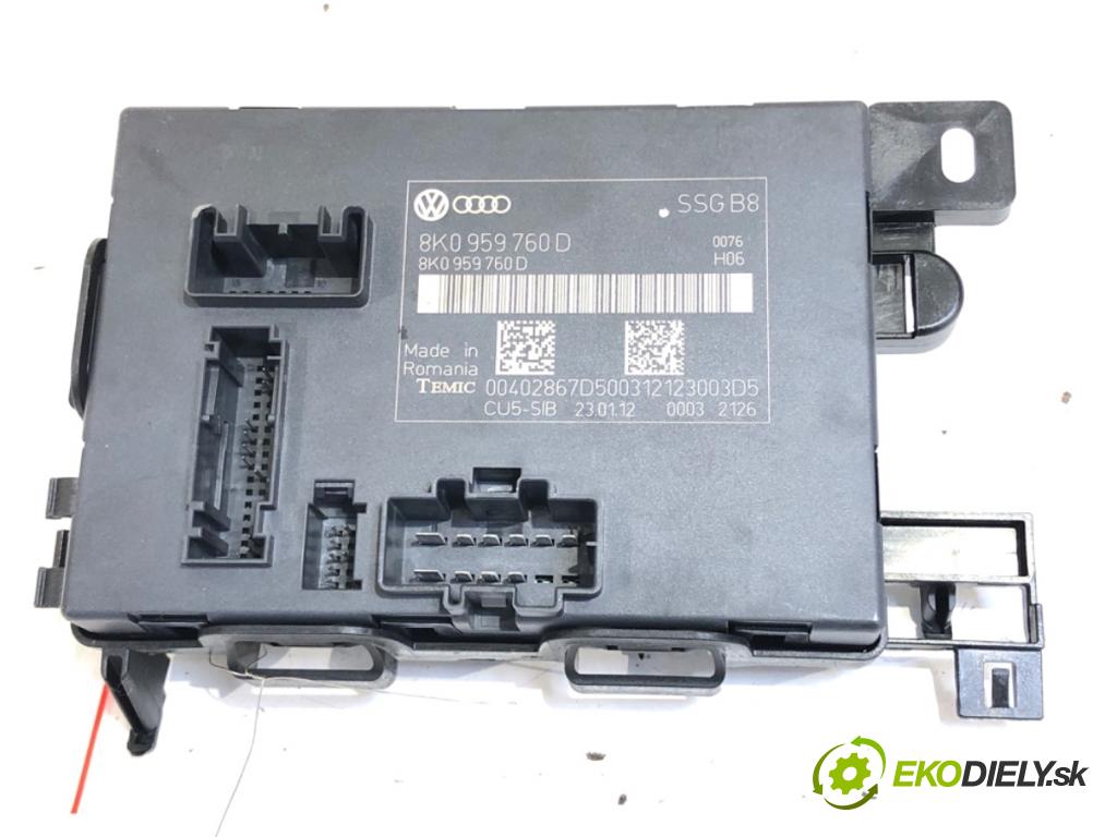 AUDI A4 B8 sedan 2012 155 kW 2.0 TFSI 1984 Modul sedačky ľavy 8K0959760D