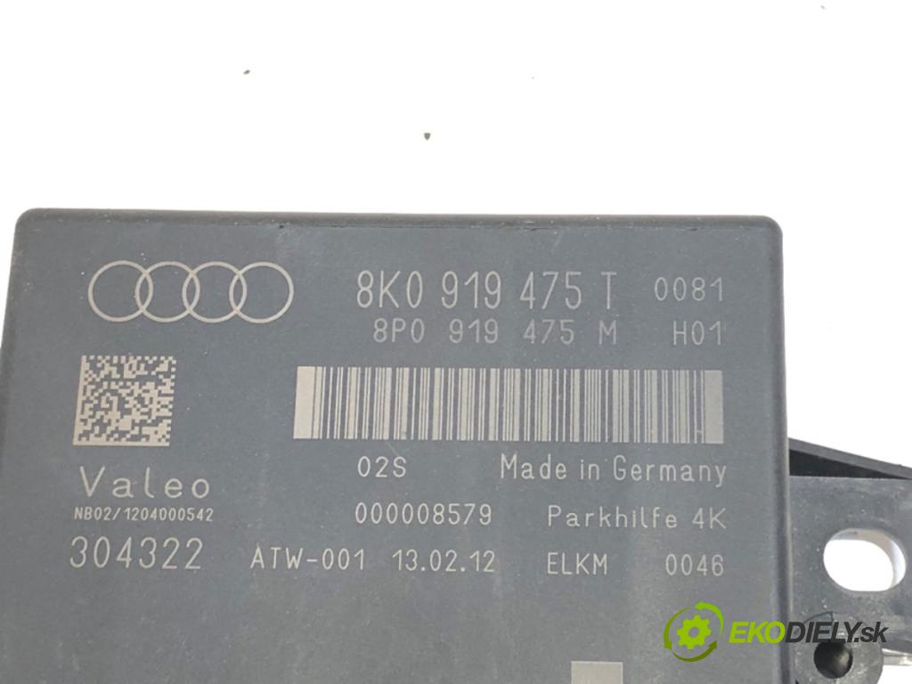AUDI A4 B8 sedan 2012 155 kW 2.0 TFSI 1984 Modul PDC 8K0919475T (Riadiaca jednotka ostatné)
