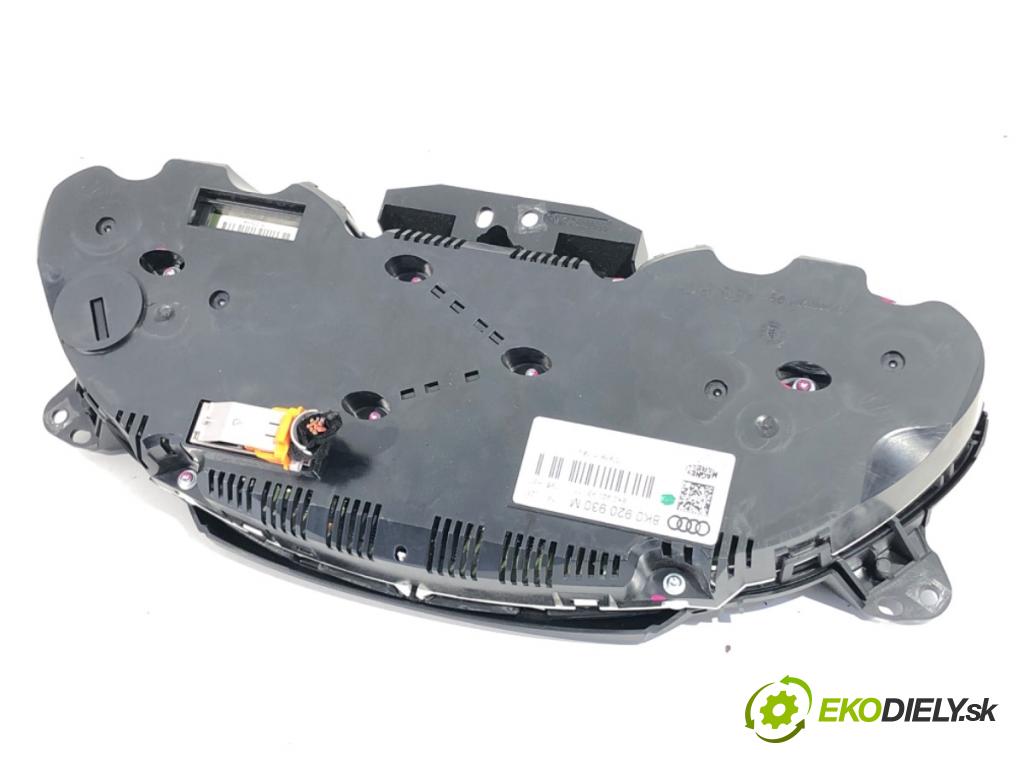 AUDI A4 B8 sedan 2012 155 kW 2.0 TFSI 1984 Prístrojovka 8K0920930M (Prístrojová doska)