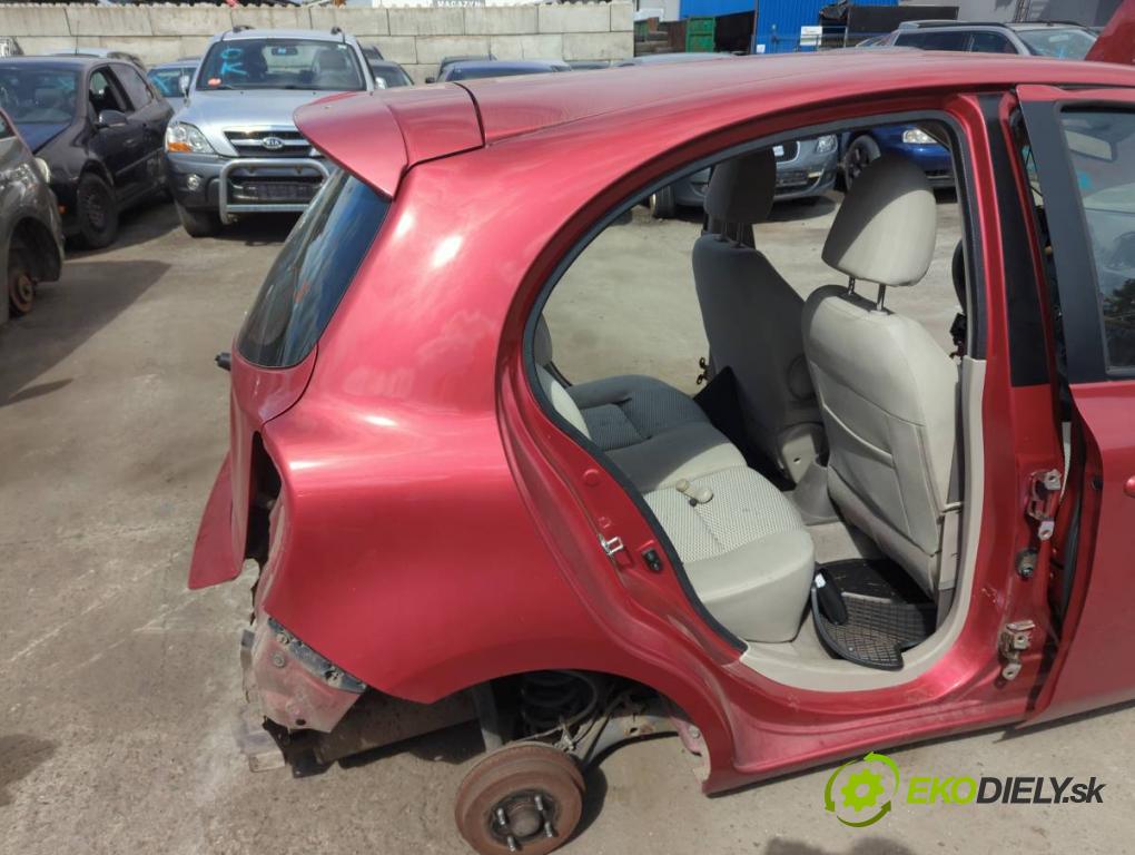 NISSAN MICRA K13 liftback 2015 59 kW 1.2 1198 KAROSERIA ČTVRŤÁK blatník zadní část levý pravý práh střecha PODŁUŻNICA levý pravý