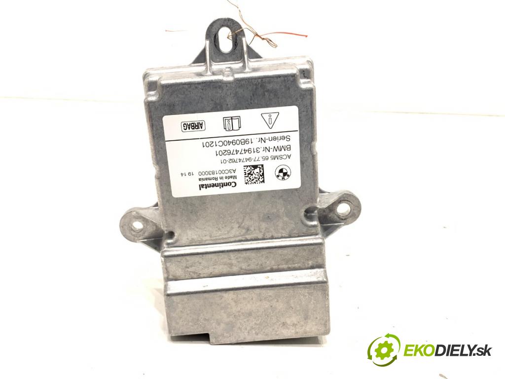 BMW G30 sedan 2019 135 kW 530 e Plug-in-Hybrid 1998 senzor airbag 9474762 (Snímač)