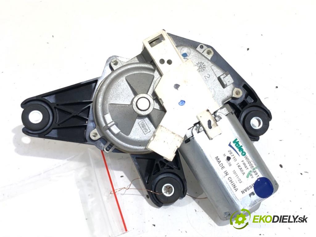 NISSAN JUKE F15 SUV 2011 86 kW 1.6 1598 motor stěračů zadní část 287101KA0A