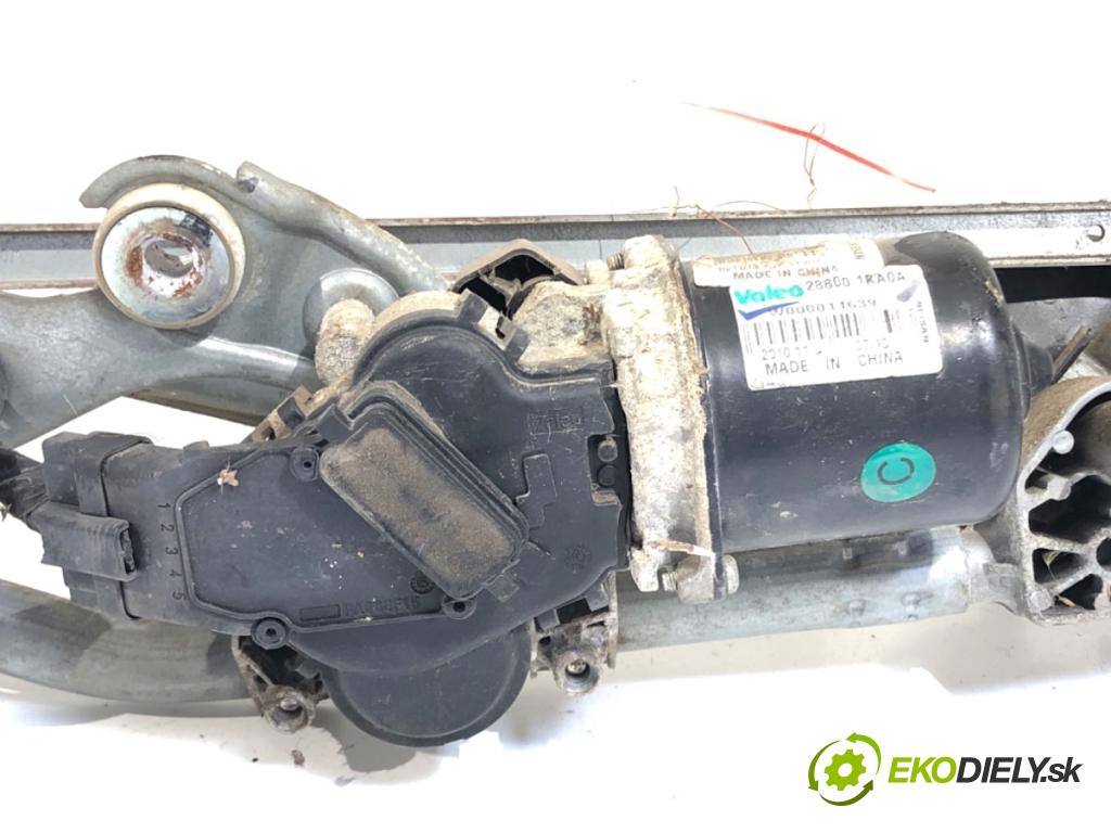 NISSAN JUKE F15 SUV 2011 86 kW 1.6 1598 Mechanizmus stieračov predný 28800-1KA0A (Motorček stieračov predný)