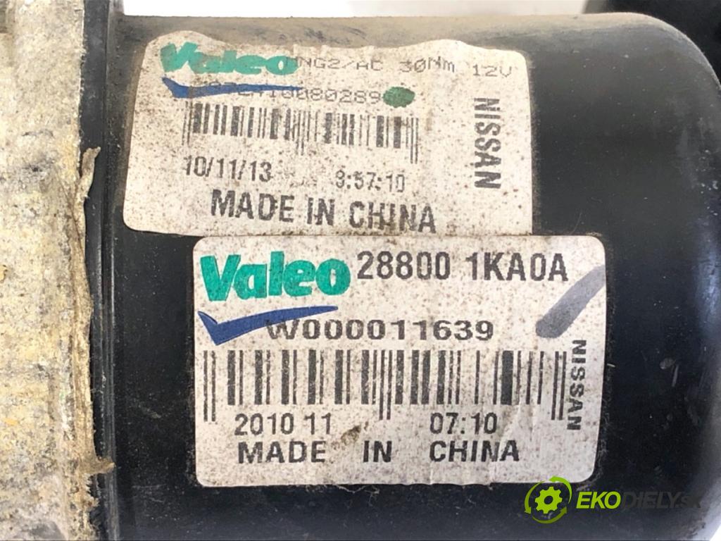 NISSAN JUKE F15 SUV 2011 86 kW 1.6 1598 Mechanizmus stieračov predný 28800-1KA0A (Motorček stieračov predný)