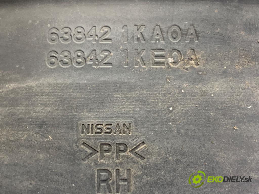 NISSAN JUKE F15 SUV 2011 86 kW 1.6 1598 podblatník pravý přední část 638421KA0A