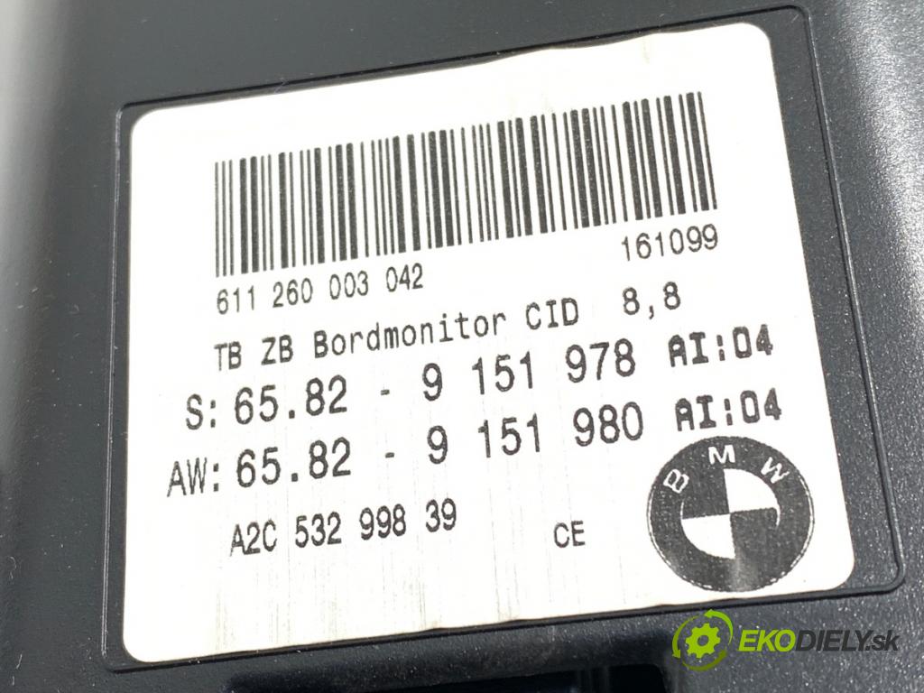 BMW E60 sedan 2008 200 kW 530 i 2996 Dislpej 9151978 (Prístrojová doska)