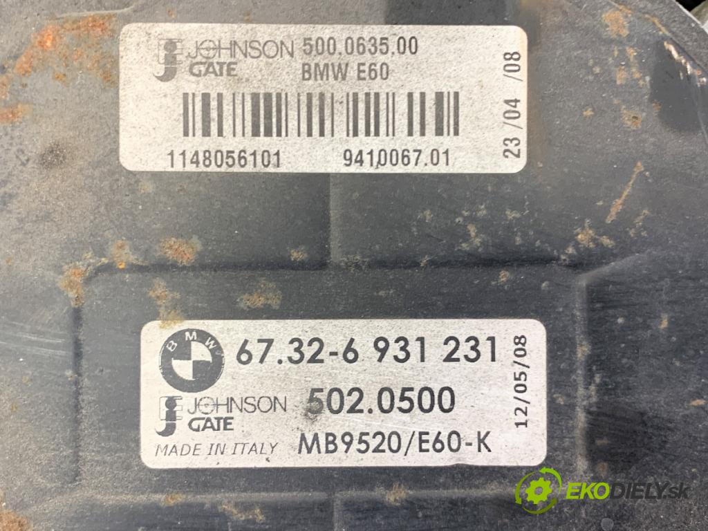 BMW E60 sedan 2008 200 kW 530 i 2996 Ventilátor chladiča 6931231 (Ventilátor)