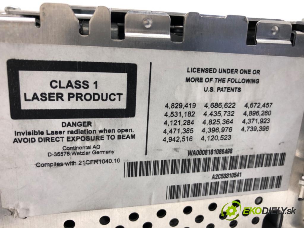 BMW E60 sedan 2008 200 kW 530 i 2996 RADIO 9185524 (Audio zariadenie)