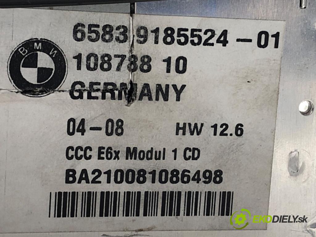 BMW E60 sedan 2008 200 kW 530 i 2996 RADIO 9185524 (Audio zariadenie)