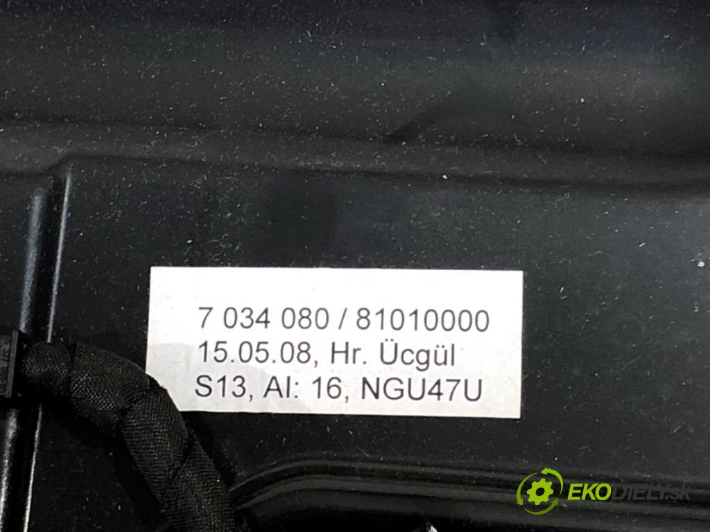 BMW E60 sedan 2008 200 kW 530 i 2996 Priehradka, kastlík spolujazdca 7034080 (Priehradka (kastlík))