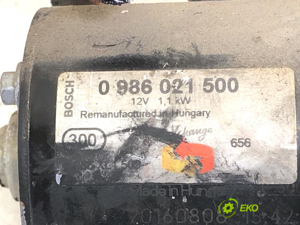 BMW E60 sedan 2008 200 kW 530 i 2996 Štartér 0986021500 (Štartér)