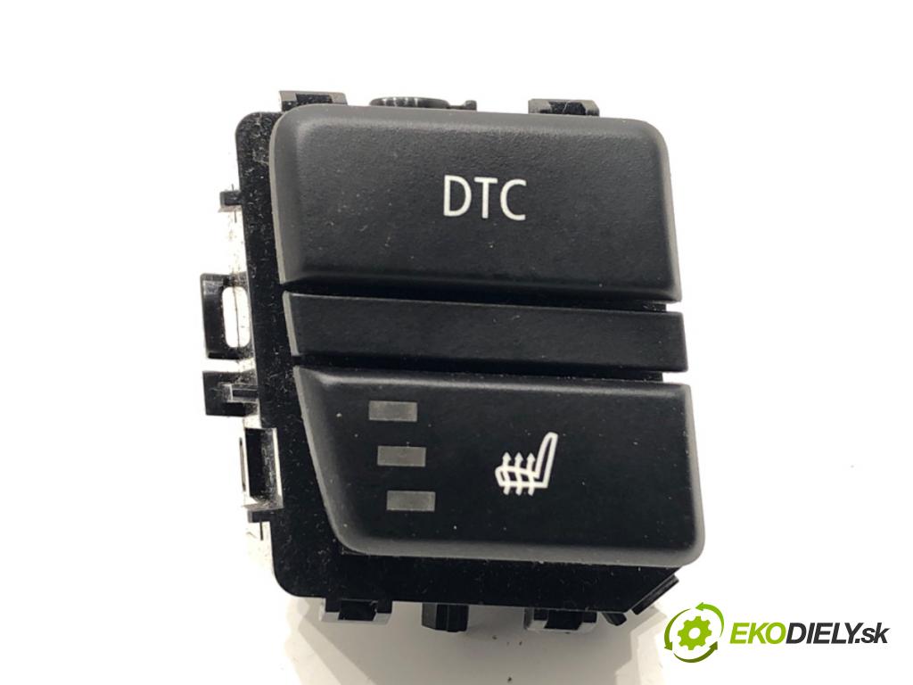 BMW E60 sedan 2008 200 kW 530 i 2996 Prepínač ohrievania, vyhrievania sedačky 915905202 (Prepínacie páčky pod volantom)