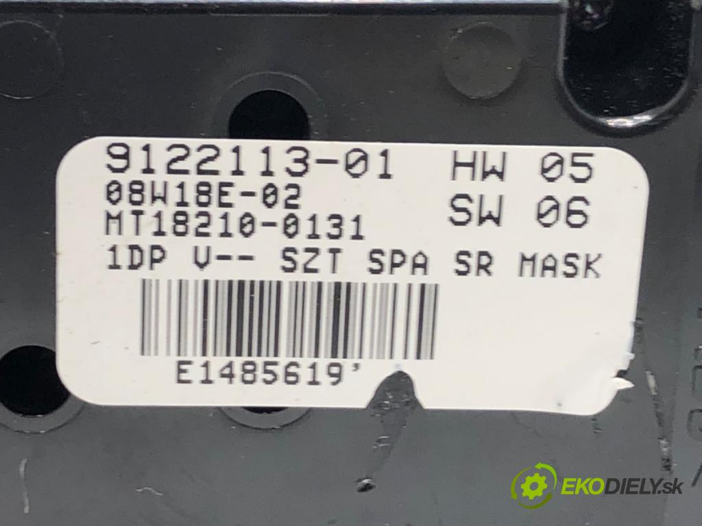 BMW E60 sedan 2008 200 kW 530 i 2996 Prepínač okien 9122113 (Prepínacie páčky pod volantom)