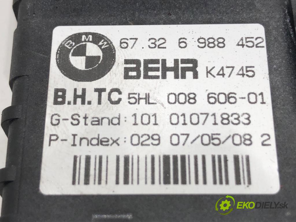 BMW E60 sedan 2008 200 kW 530 i 2996 odpor rezistor topení vzduchu 6988452 (Odpor topení)