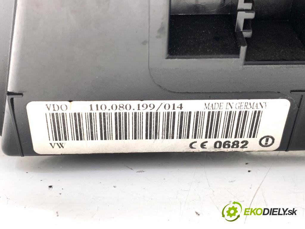 VW PASSAT B5 FL sedan 2002 96 kW 1.9 TDI 1896 Prístrojovka 3B0920849A (Prístrojová doska)