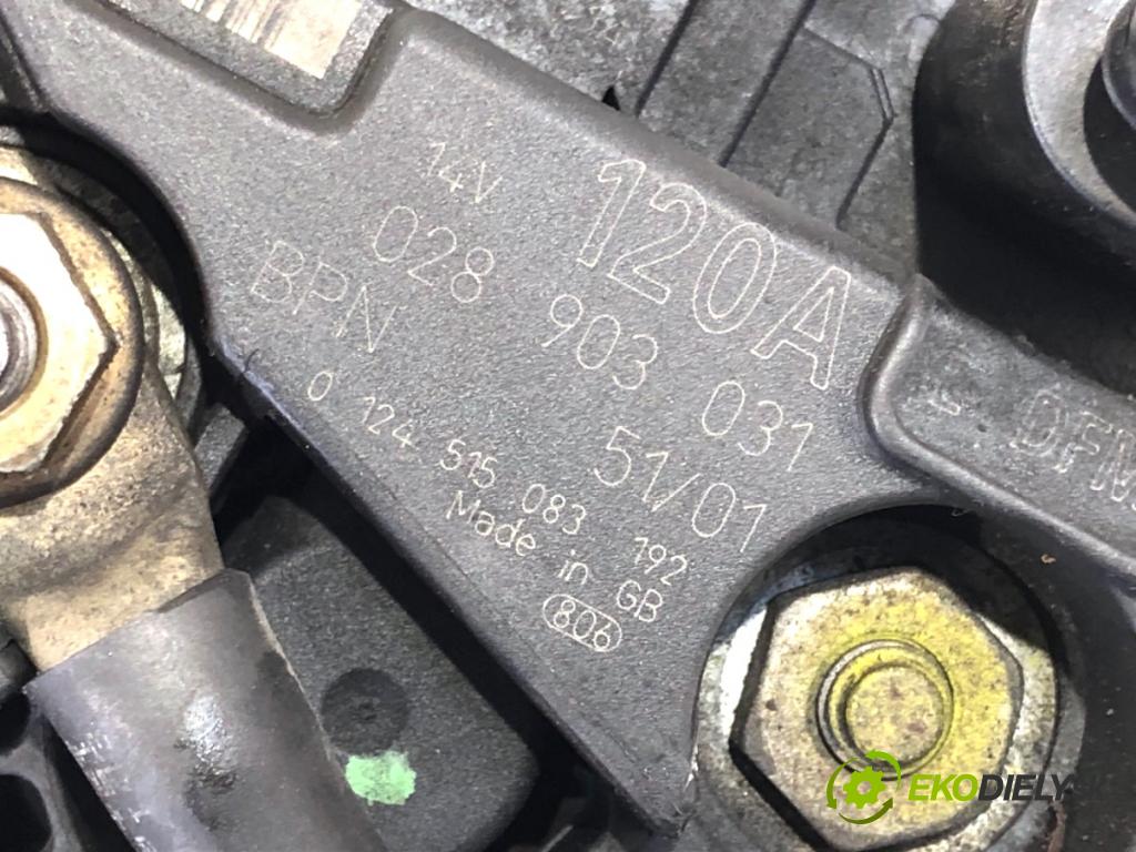 VW PASSAT B5 FL sedan 2002 96 kW 1.9 TDI 1896 Alternátor 028903031 (Alternátor)