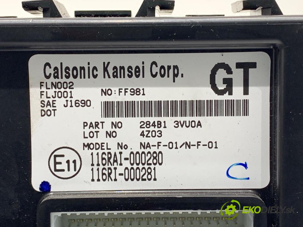 NISSAN MICRA K13 liftback 2015 59 kW 1.2 1198 Modul komfortu 284B1-3VU0A (Modul komfortu)