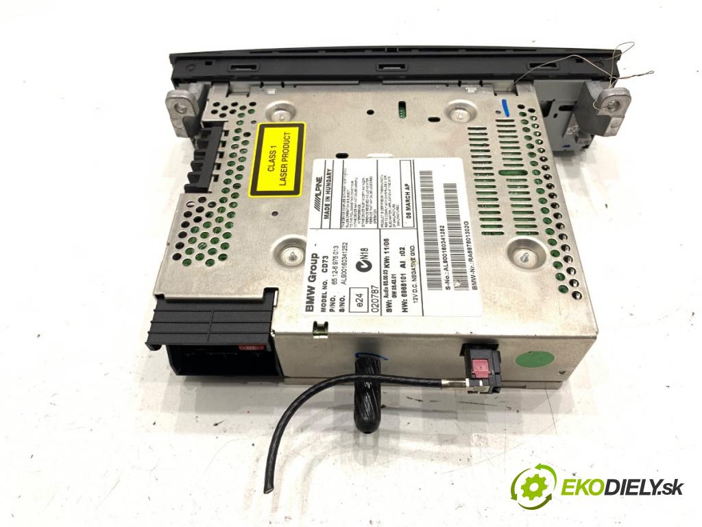 BMW E90 sedan 2006 95 kW 318 i 1995 RADIO 6975013 (Audio zariadenie)