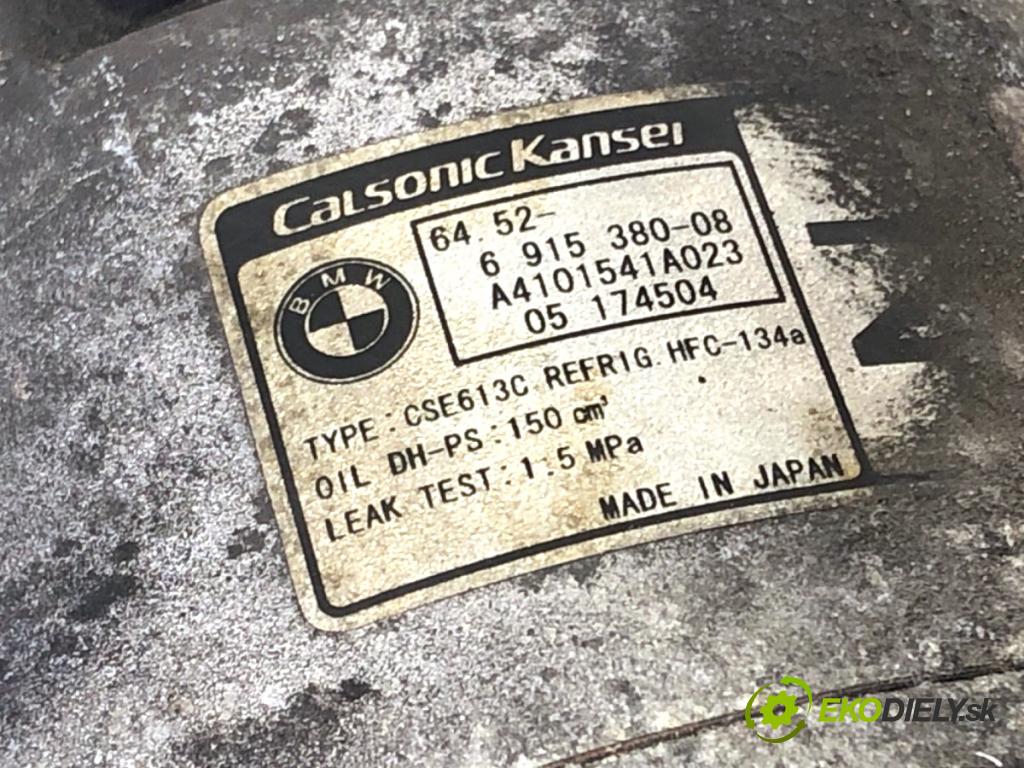BMW E90 sedan 2006 95 kW 318 i 1995 Kompresor klimatizácie 6915380 (Kompresor klimatizácie)