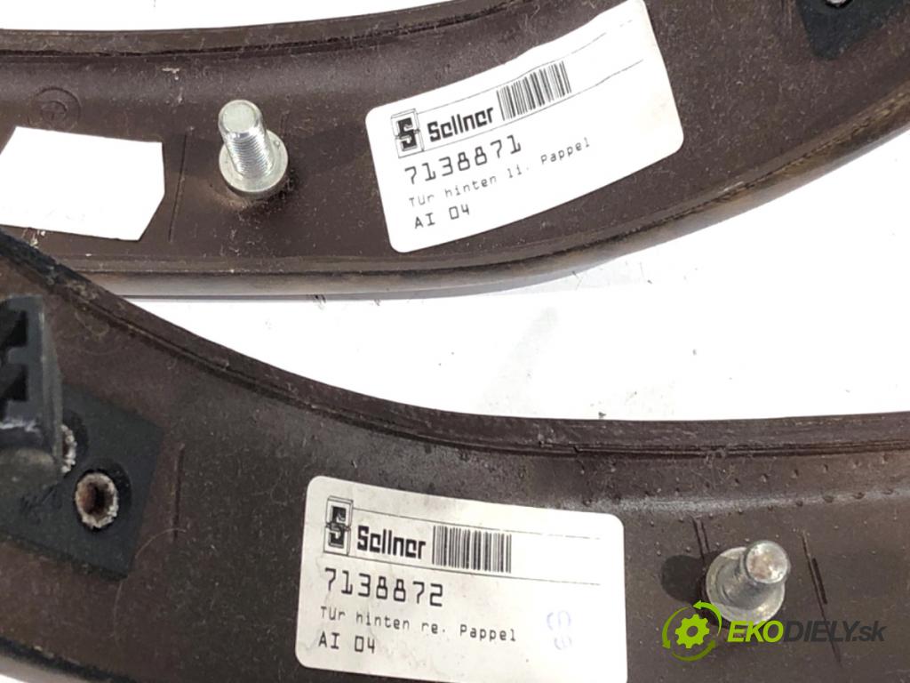 BMW E90 sedan 2006 95 kW 318 i 1995 lišty kryt 7138870 7129553 (Lišta)