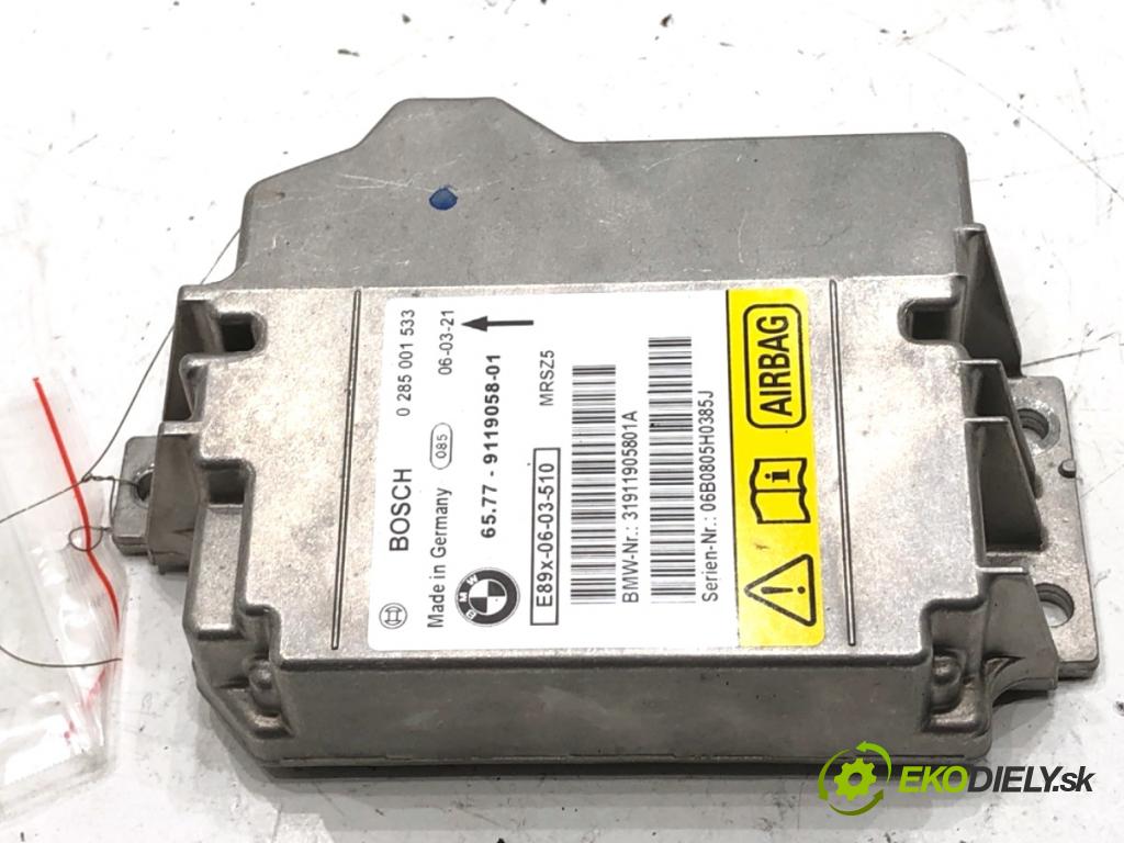 BMW E90 sedan 2006 95 kW 318 i 1995 senzor airbag 9119058 (Snímač)