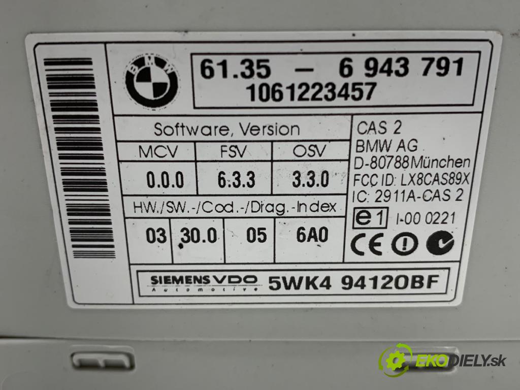 BMW E90 sedan 2006 95 kW 318 i 1995 modul CAS 6943791