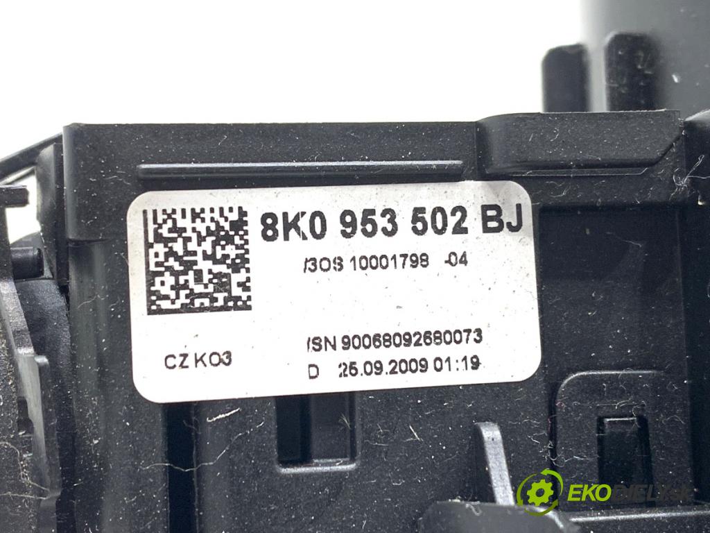 AUDI Q5 8R SUV 2009 125 kW 2.0 TDI quattro 1968 Prepínač kombinovaný 8K0953502BJ (Prepínacie páčky pod volantom)