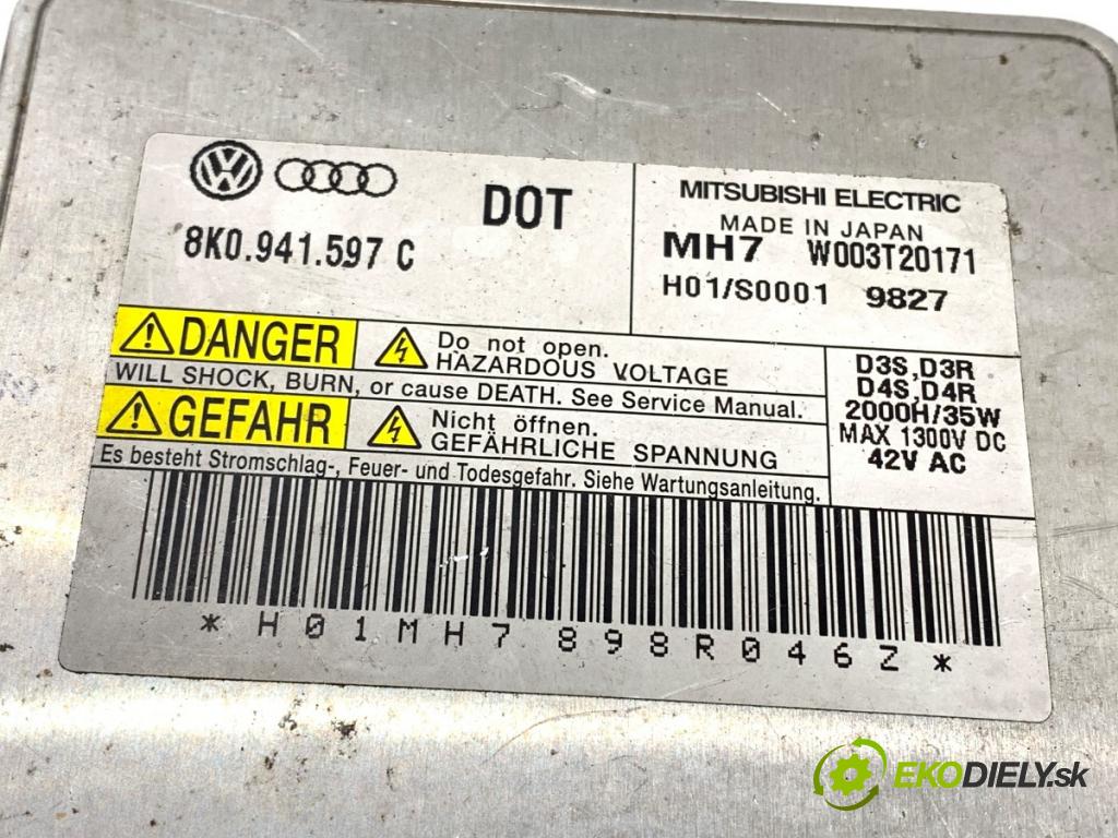 AUDI Q5 8R SUV 2009 125 kW 2.0 TDI quattro 1968 Menič XENON 8K0941597C (Riadiaca jednotka xenónu)