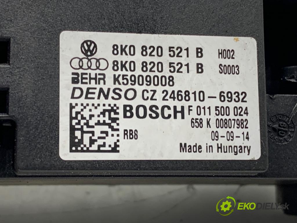 AUDI Q5 8R SUV 2009 125 kW 2.0 TDI quattro 1968 Odpor, rezistor kúrenia vzduchu 8K0820521B (Odpor (rezistor) kúrenia)
